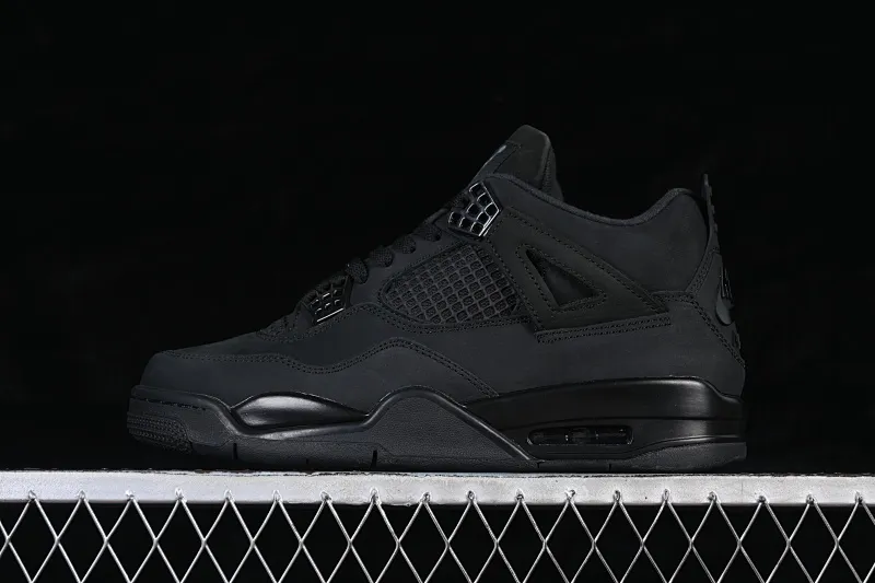 All categories Air Jordan Jordan series basketball shoes Air Jordan 4 TG version Air Jordan 4 Retro "Black Cat" AJ4 Joe 4 new black cat FV5029-010
